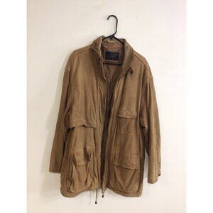 Vintage Winlit Leather Jacket Coat Mens Large